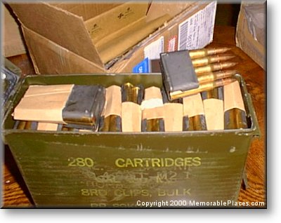 Clips Of M1 Garand Ammo