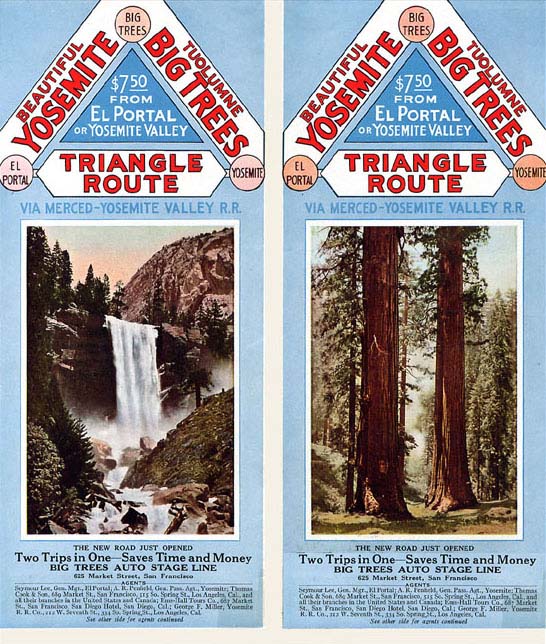 Big Trees Triangle Tours = Brochure no. 1