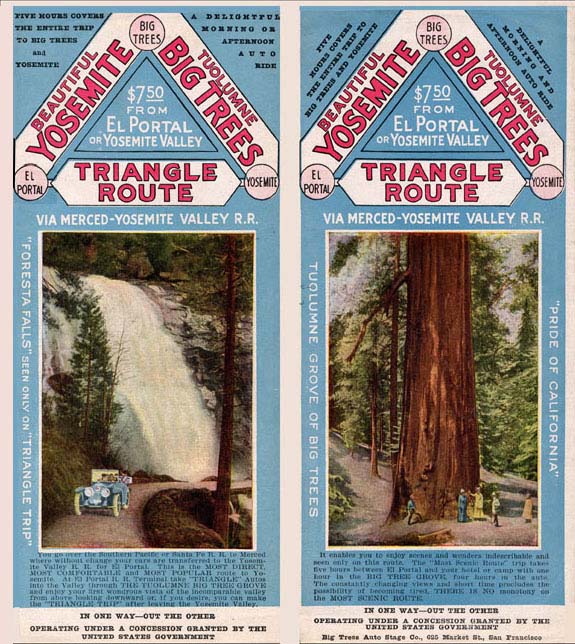 Big Trees Triangle Tours = Brochure no. 2