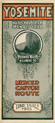 1923 and 1924 Brochure and Public Time Table
