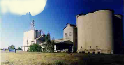 Yosemite Portland Cement Co. - Silos at Merced in 1999